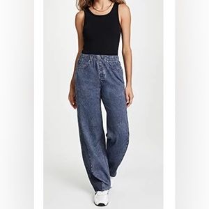Rag & Bone Miramar Wide Leg Raw Hem